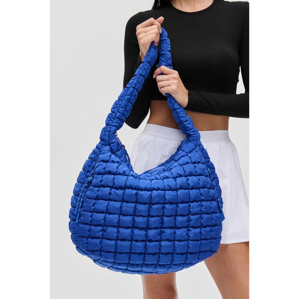 Puffy Quilted Nylon Hobo