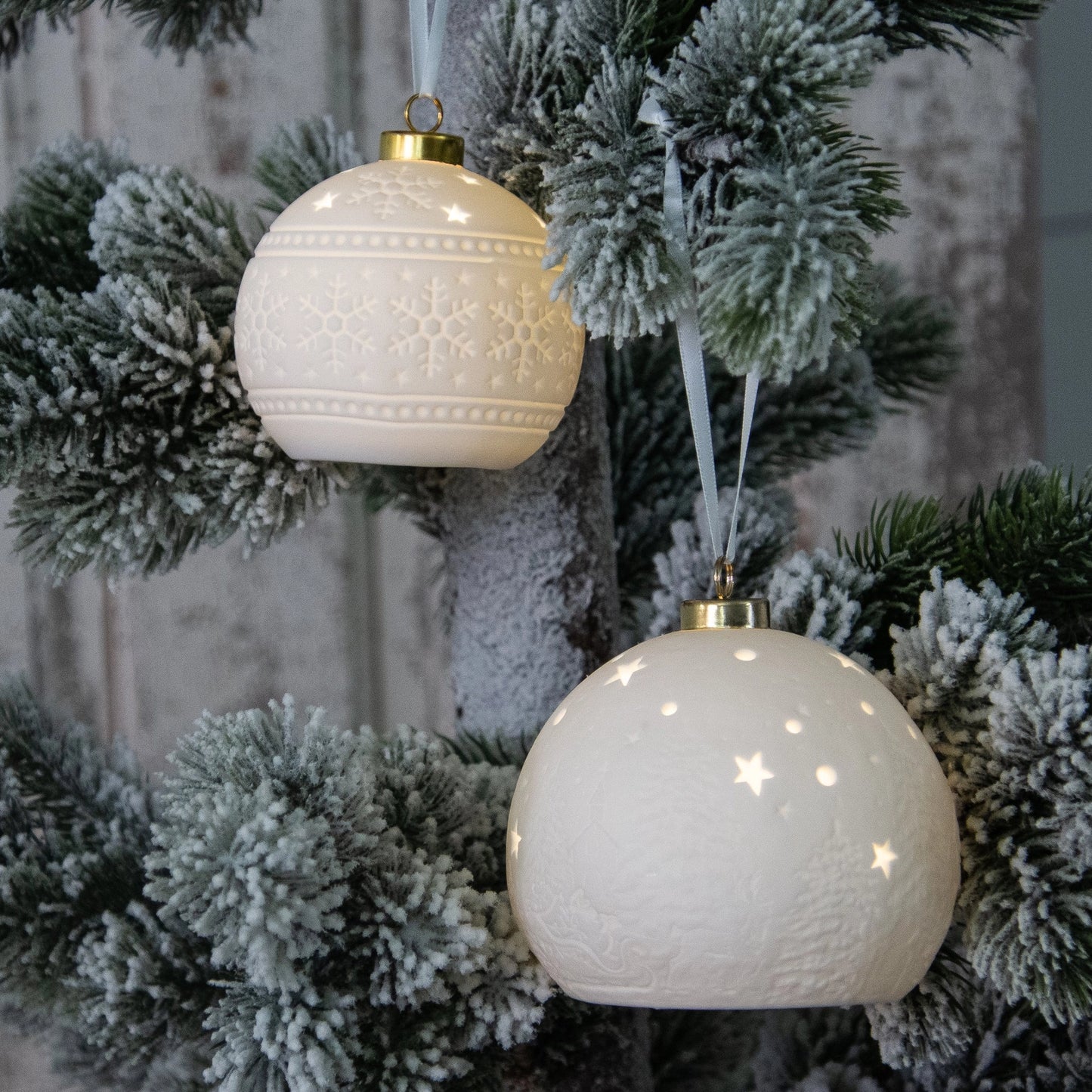 Ceramic Bisque Light Up Ornament