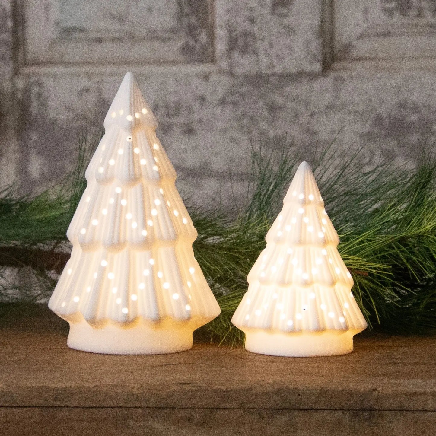 Ceramic Bisque Light Up Tree