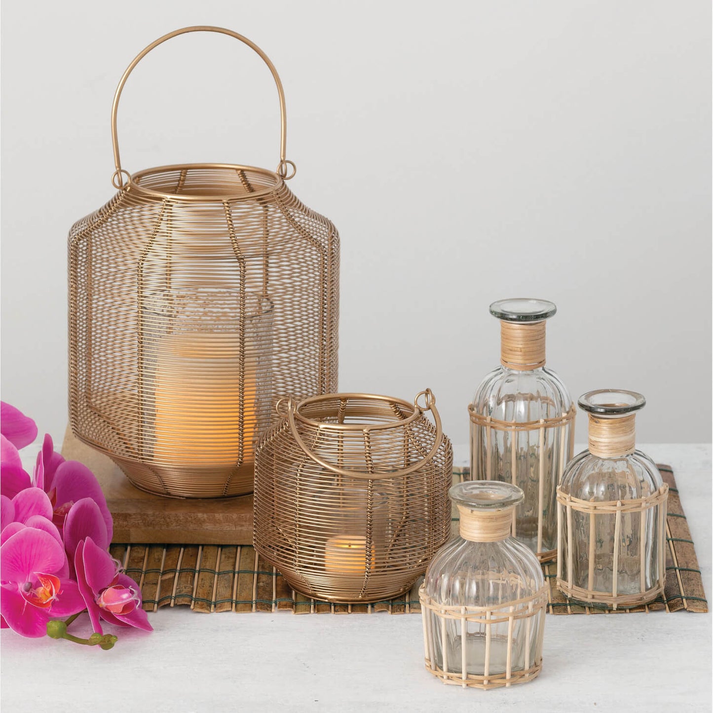 Wire Lanterns