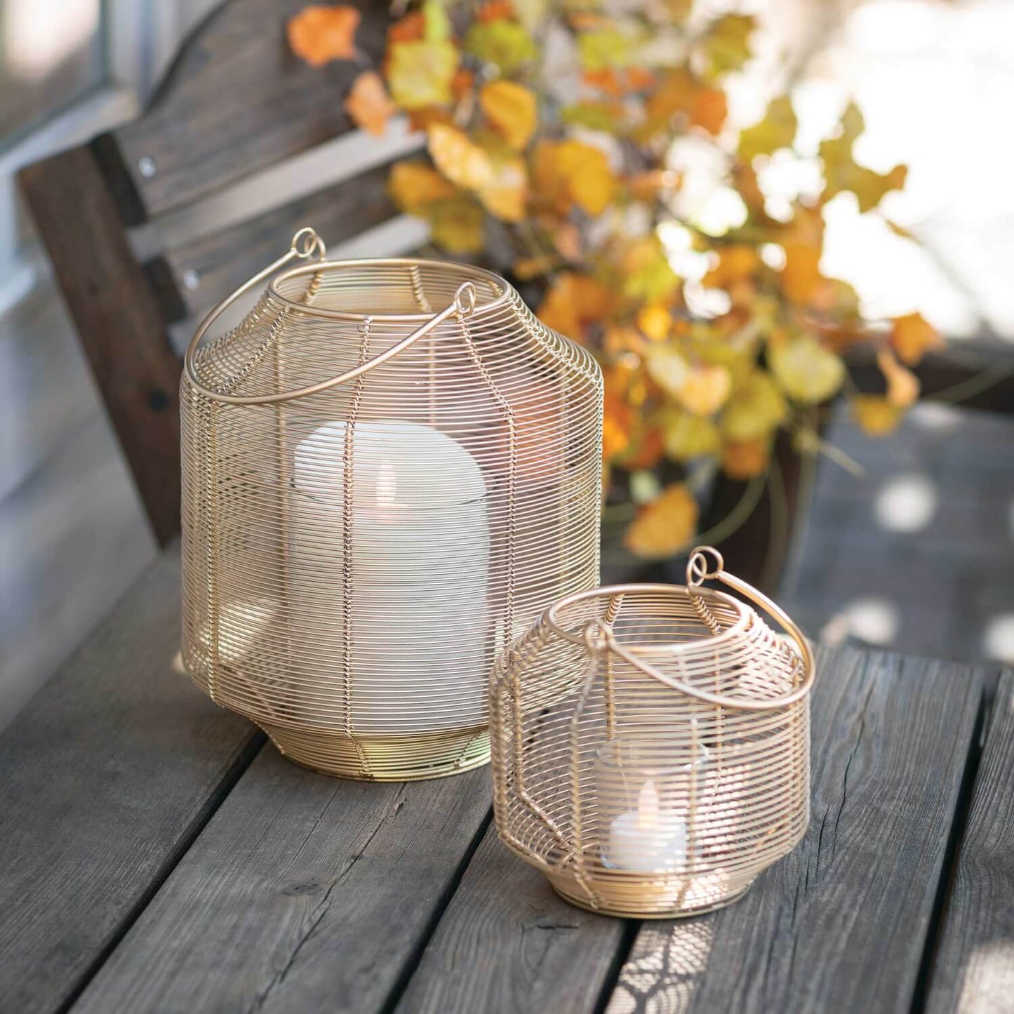 Wire Lanterns